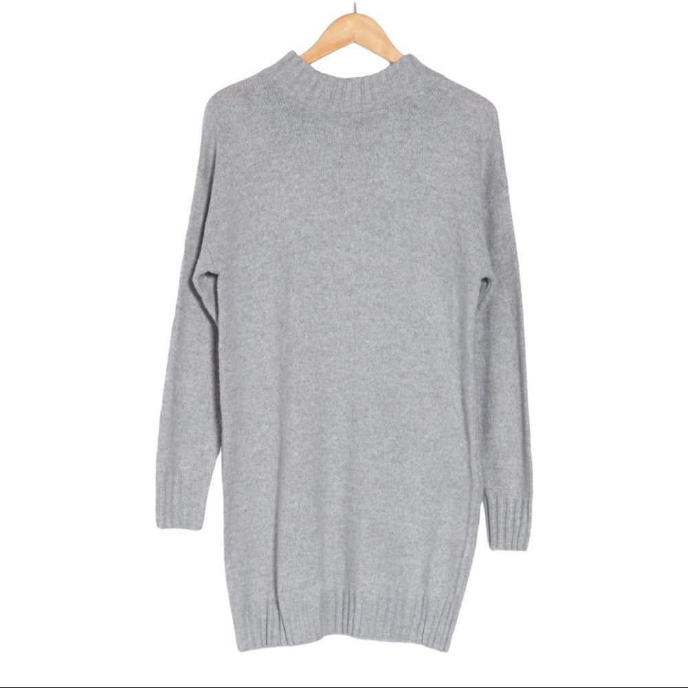 Abound Gray Long Sleeve Dress